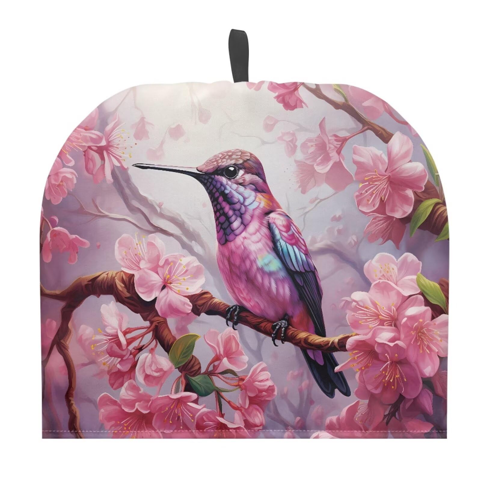 Cherry Blossom Tea Cozy for Teapot Insulated Hummingbird Tea Cozies Tea Kitchen Accessory Pot Cozy Home Decorative Tea Pot Cozy for Women