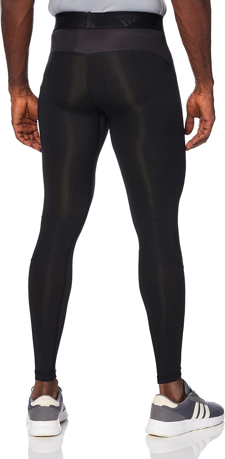Adidas Mens Techfit Long Tights Black Large