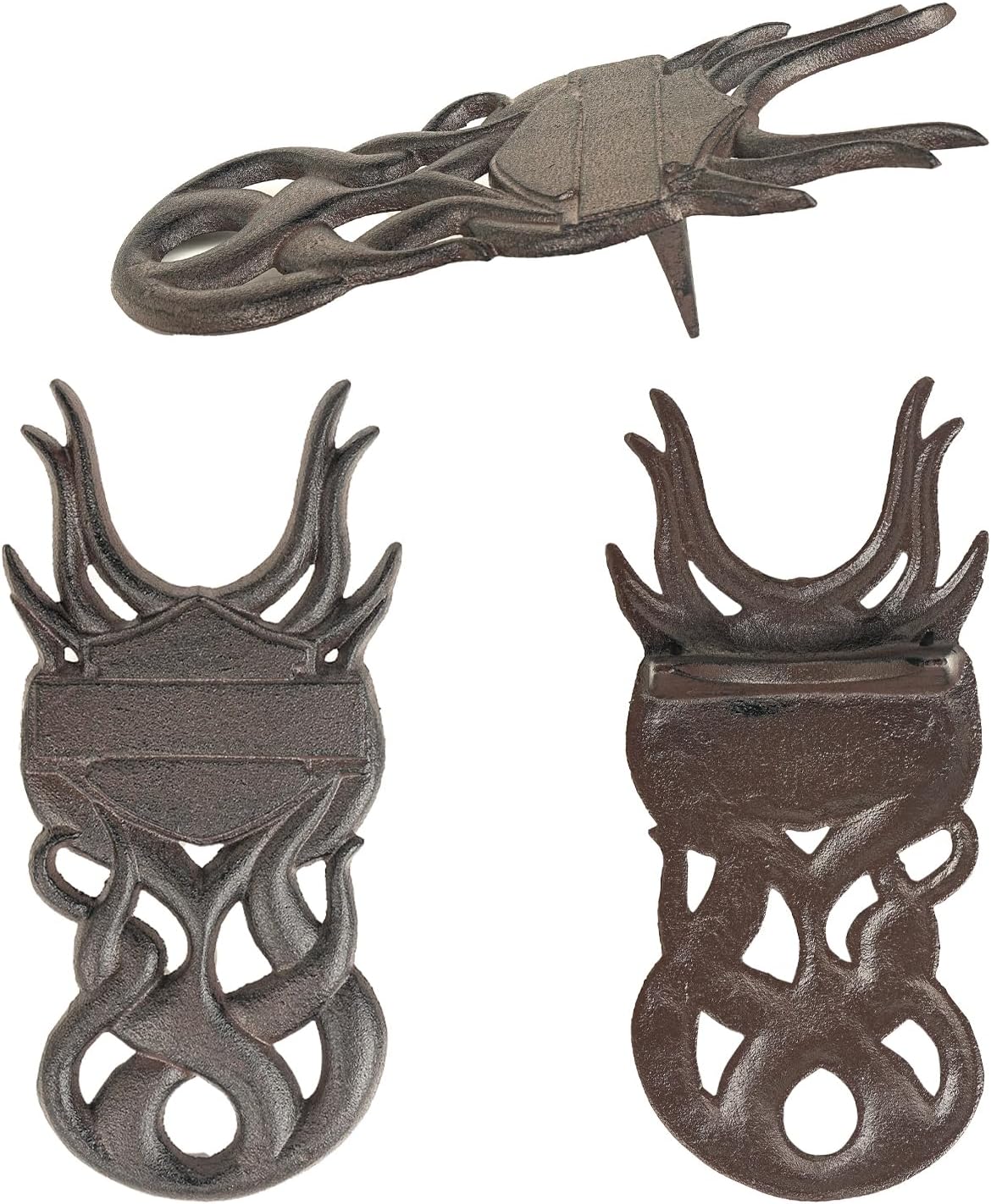 Sungmor Cast Iron Statue Boot Jack - Vintage Puller, Cowboy Remover Helper, Rustic Shoe Jack for Work and Garden Boots image 5