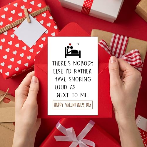 Vista 7 de Tarjeta de San Valentín para él, Tarjeta divertida del día de San Valentín para él, Tarjetas de feliz día de San Valentín, Regalos de San Valentín