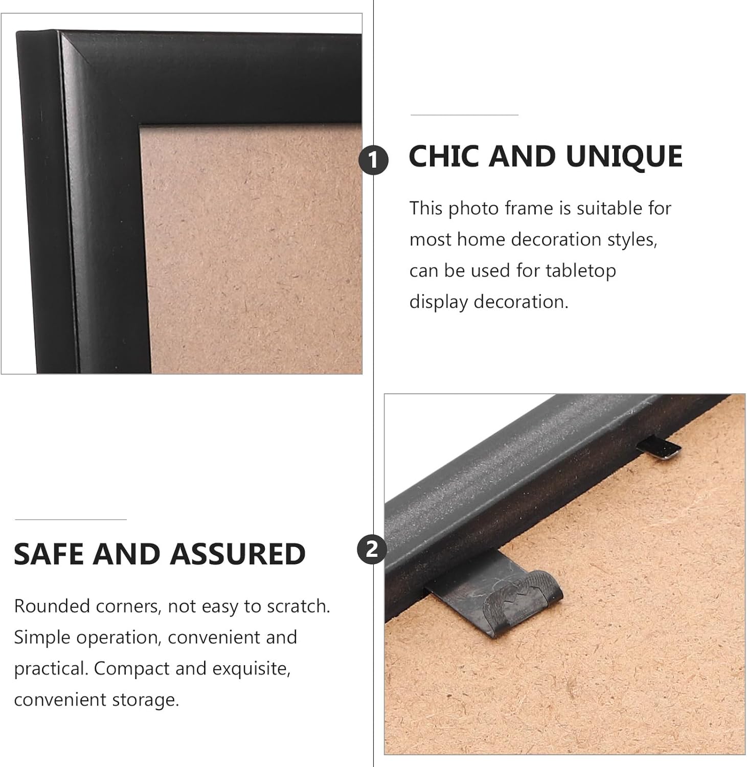 ORFOFE photo frame 16 inches frame picture display holder DIY Specimen Frame frame Specimen Holder Frame wooden floating frame clear craft frame picture frame plant plastic