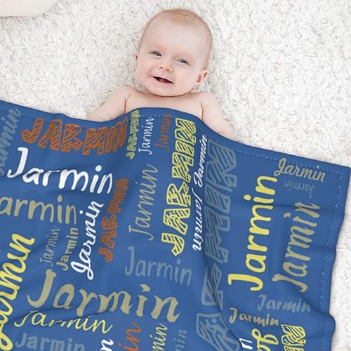 Miniatura 3 de Manta de bebé personalizada para niñas y niños, mantas de bebé personalizadas para niñas y niños, manta personalizada con nombre para bebé, regalo