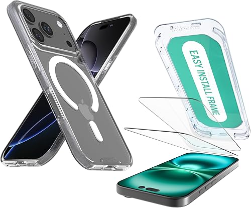 Miniatura 12 de Smartish® - Funda MagSafe transparente para iPhone 17, Gripmunk, funda delgada magnética [ligera + protectora], cubierta de agarre delgada
