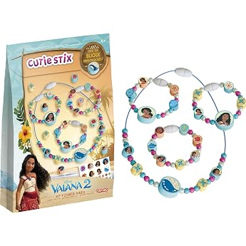 Lansay - Cutie Stix Vaiana 2 Flower Vibes - Jewellery Making Set - From 6