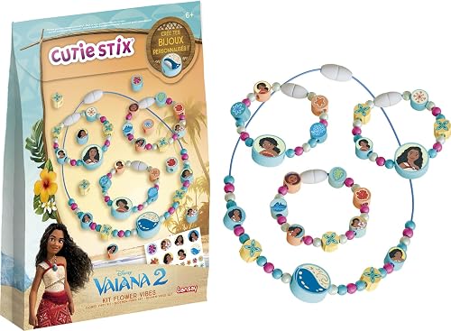 Lansay - Cutie Stix Vaiana 2 Flower Vibes - Set de Joyas - Desde 6 Años