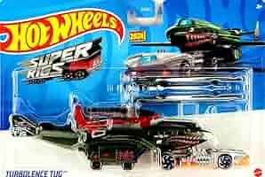 ホットウィール スーパーリグ ターボレンスタグ　TURBOLENCE TUG Hot Wheels Super Rigs Turbolence Diecast Car and Hauler