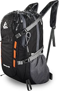 Waterproof Hiking Backpack,40 Liters Day Packs Lightweight for Men Large Hiking Daypack for Camping Adventure Traveling