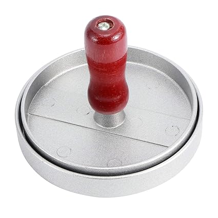 Burger Press, Non-Stick Hamburger Press with Wood Handle for Hamburger Restaurants for Fast Food Restaurants