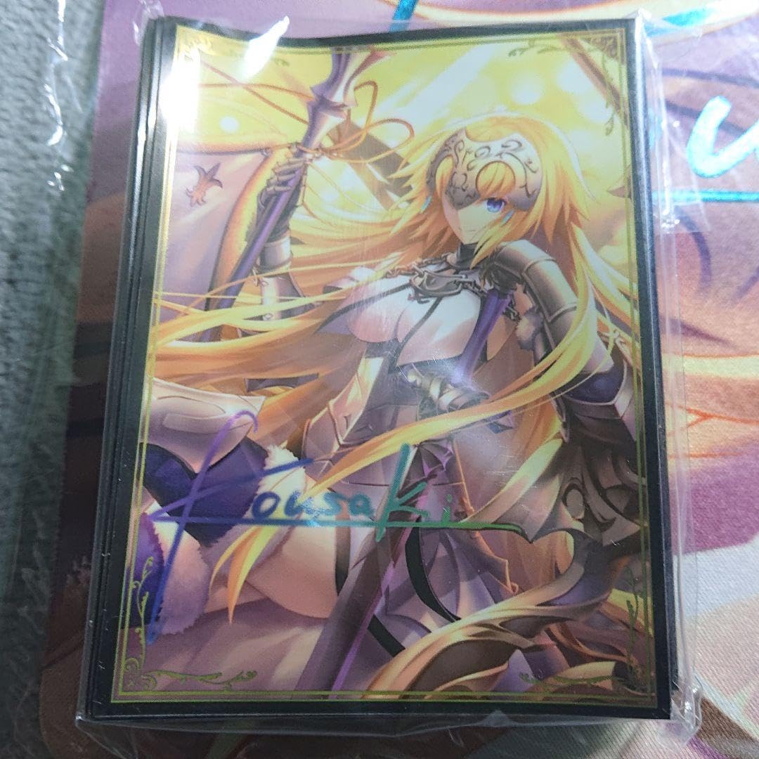 α1 FGO 光崎&サイン ジャンヌダルク スリーブ&プレイマット&デッキ