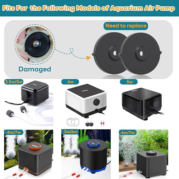 Accessories Replacement Diaphragms 6PCS (S)