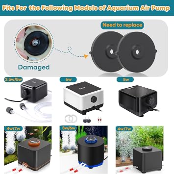 Accessories Replacement Diaphragms 6PCS (S)