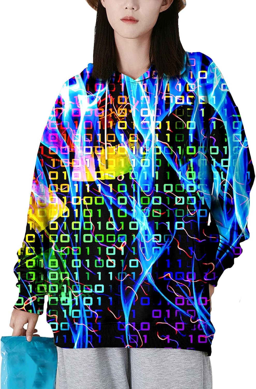 Asylvain Men Women Fashion Unisex 3D Printed Graphic Novelty Hoodie Pullover Hooded Sweatshirts with Pocket