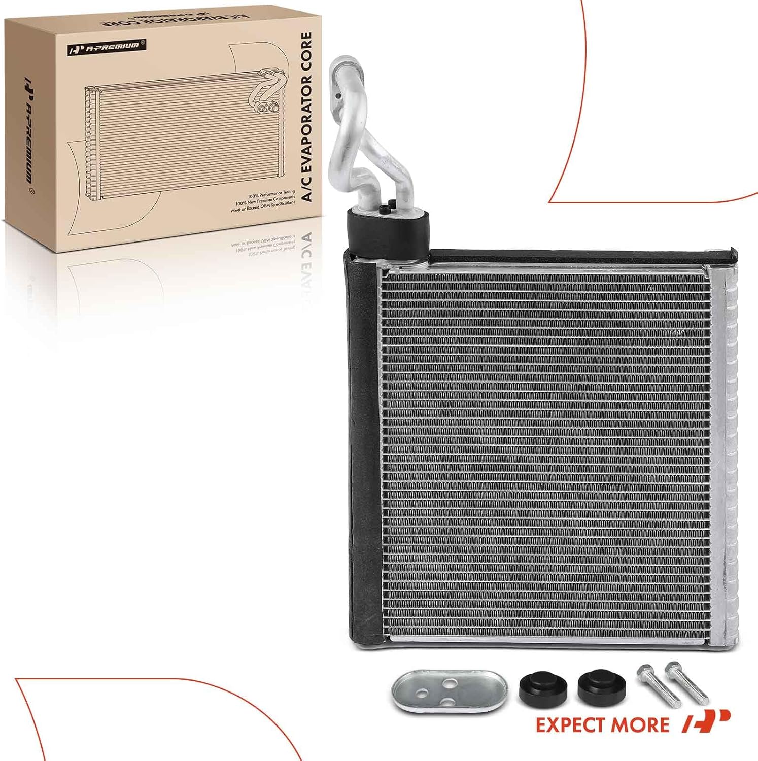 A-Premium Front A/C Evaporator Core Compatible with Honda Accord Acura RDX, 2013-2018