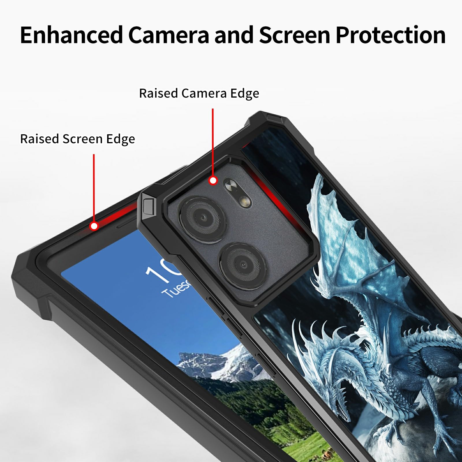 Amazon.com: DIGTIALL Case for BLU View 5 B160V 5.7" with Tempered Glass Screen Protector,Dual Layer Heavy Duty Shockproof Protective Cover for BLU View 5,Blue Dragon with Wings : Cell Phones & Accessories Amazon.com: DIGTIALL Case for BLU View 5 B160V 5.7" with Tempered Glass Screen Protector,Dual Layer Heavy Duty Shockproof Protective Cover for BLU View 5,Blue Dragon with Wings : Cell Phones & Accessories