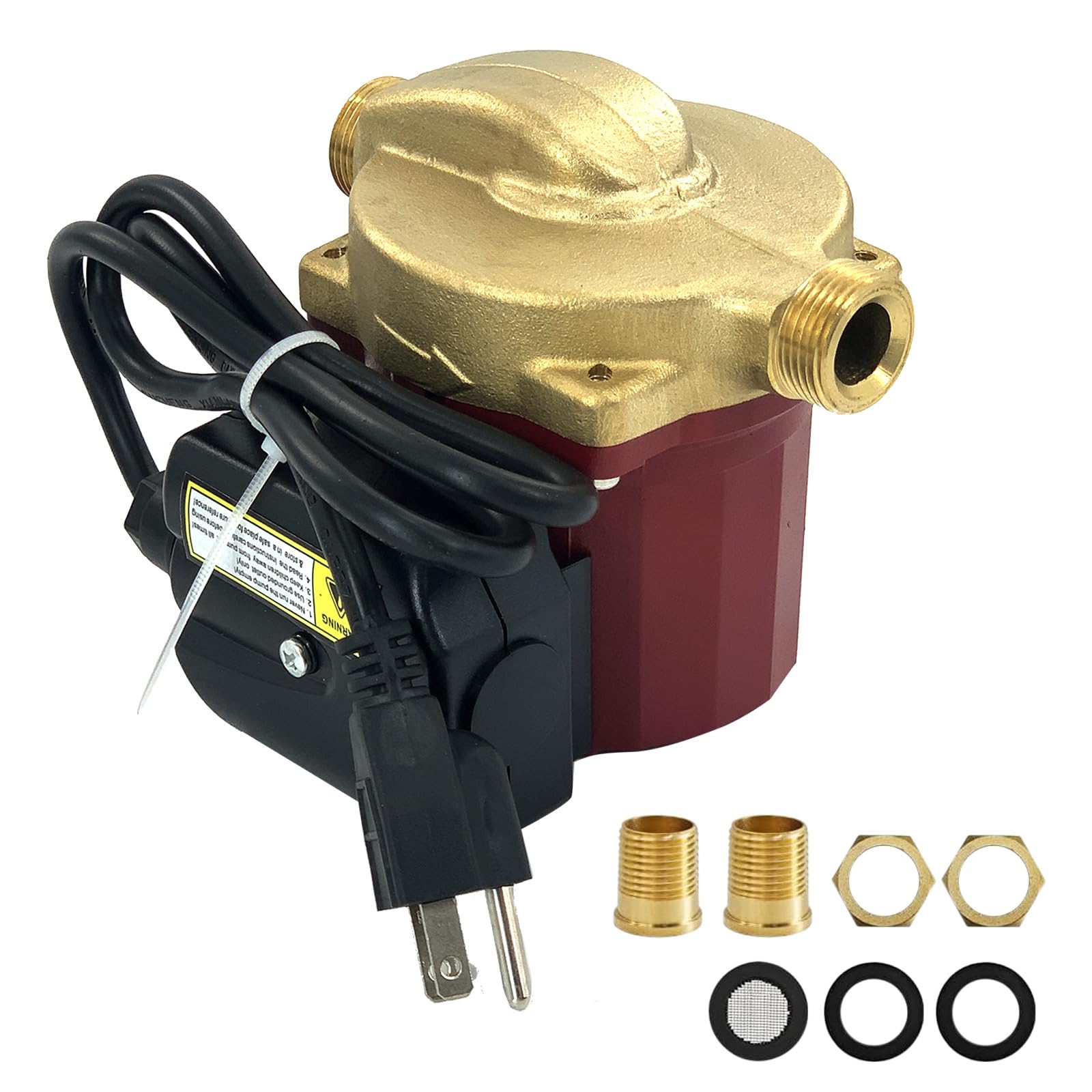 Grundfos 59896124 UP - 1/25 HP - Single-Speed Circulation Pump - Bronze - 3/4-Inch Sweat - Check Valve