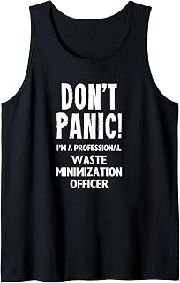 Waste Minimization Officer Tank Top
