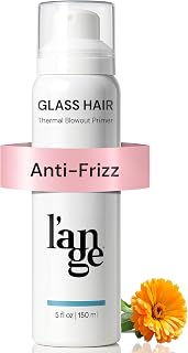 L'ANGE Hair Heat Protectant Spray: Anti-Frizz Blow Dry Primer for Glass-Like Shine & Humidity Protection | 5oz