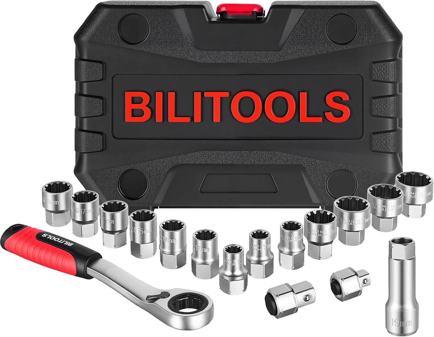 BILITOOLS 17PCS 3/8