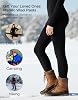 Leggings térmicos de lana merino 100% para mujer, 250 g/m², pantalón térmico 7