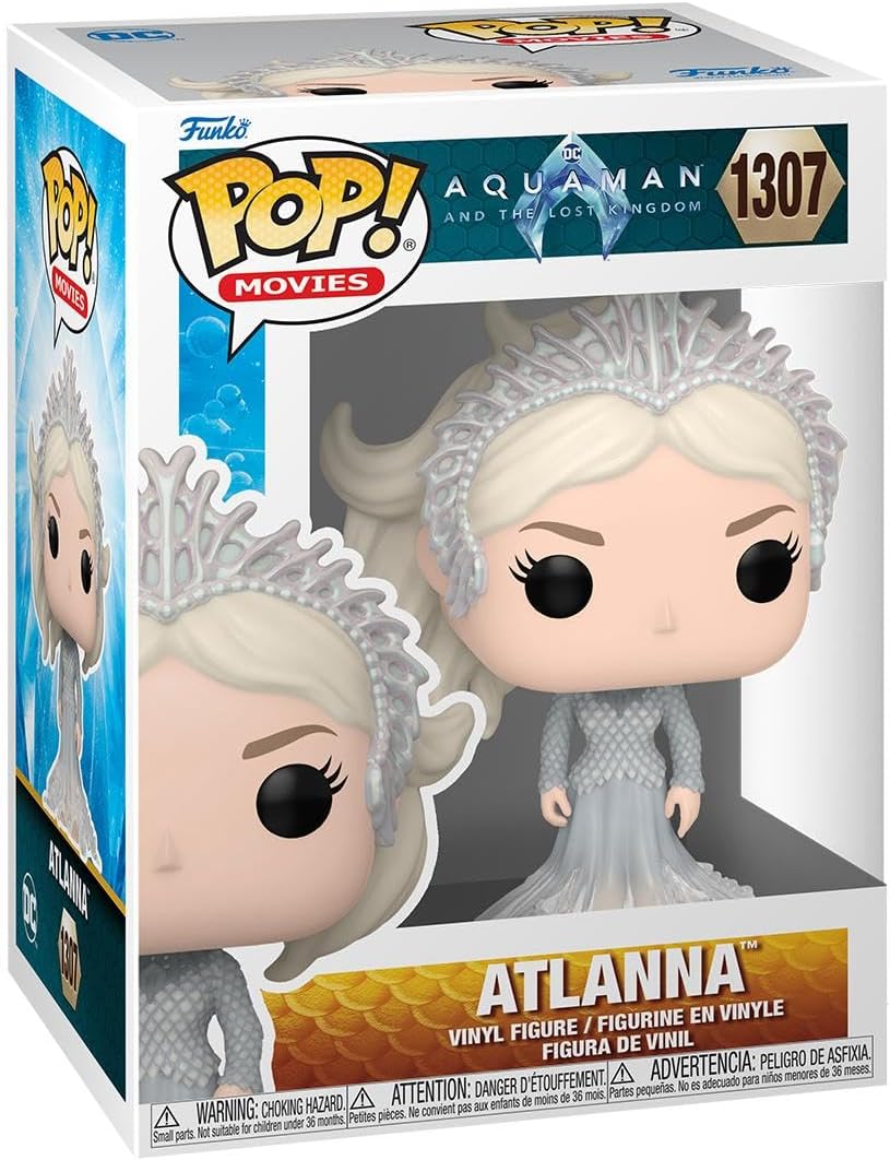 Pop! Movies: DC - Atlanna - Aquaman - Collectable Vinyl Figure - Gift Idea - Official Merchandise - Toys for Kids & Adults - Movies Fans - Model Figure for Collectors and Display