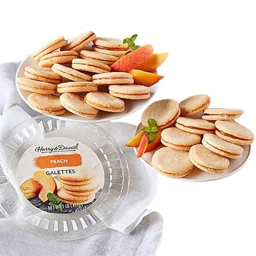 Harry &amp; David Peach Galette - Tina para galletas, 24 galletas, 1 libra