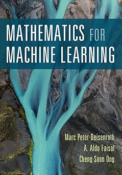 Mathematics for Machine Learning book cover