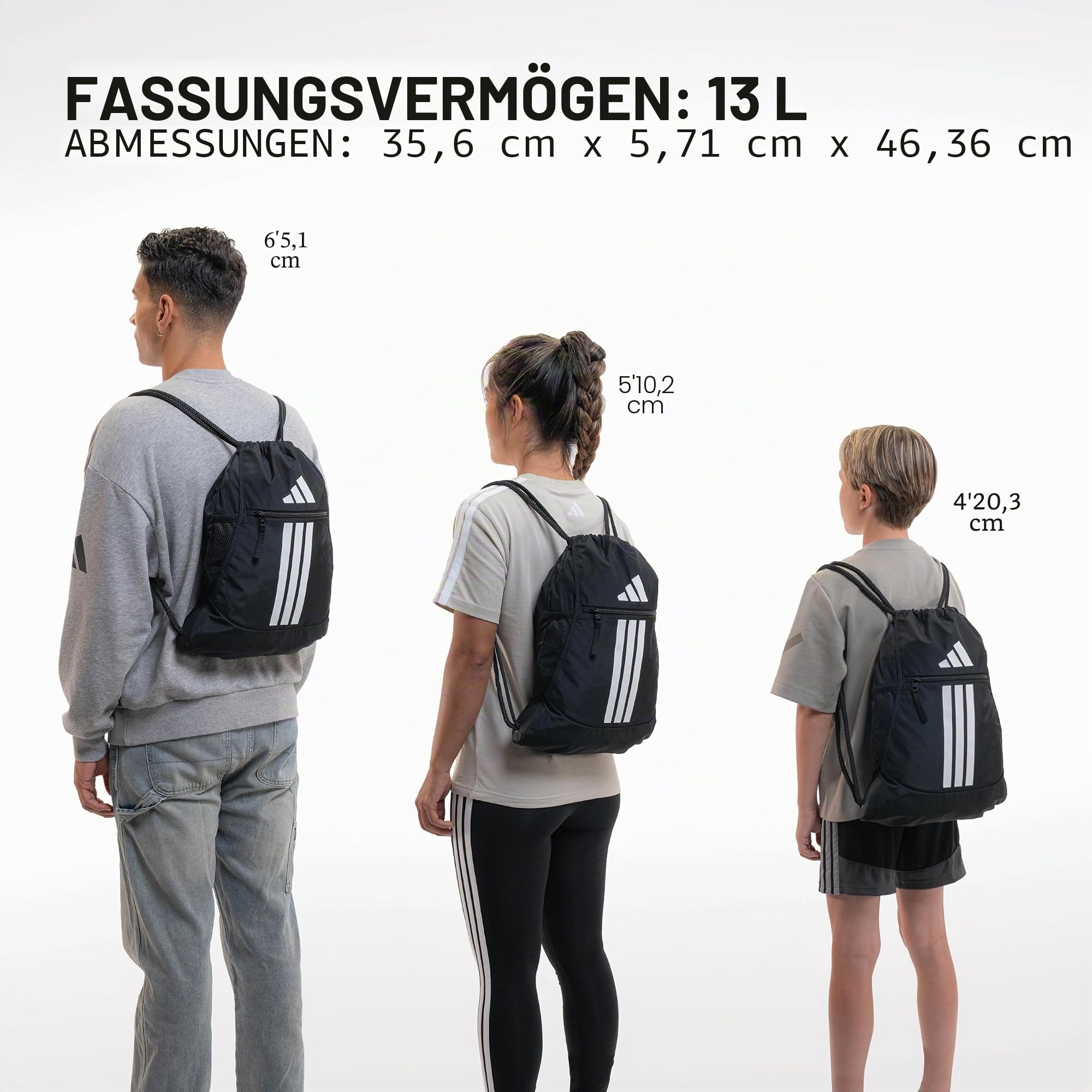 adidas Unisex Alliance 2 Sackpack Tasche, One Size