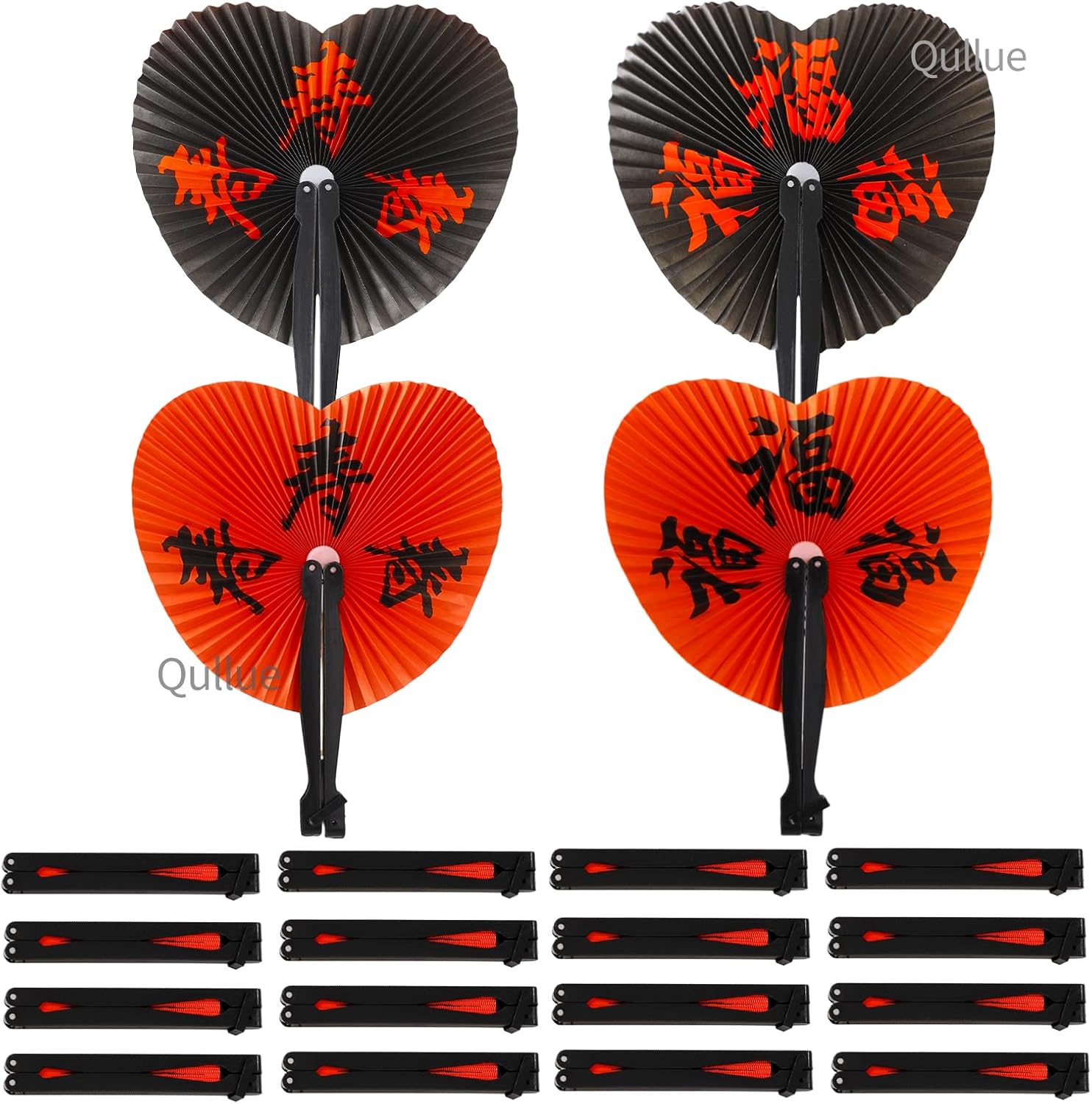 20 Pieces of Chinese Handheld Folding Paper Fan Asian Decor for Party Decoration Home Decoration,Wedding Birthday Party, Children's Gifts