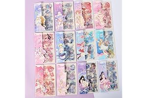 EAMOTOL 48 Sheets Anime Girl Journaling Stationery Stickers