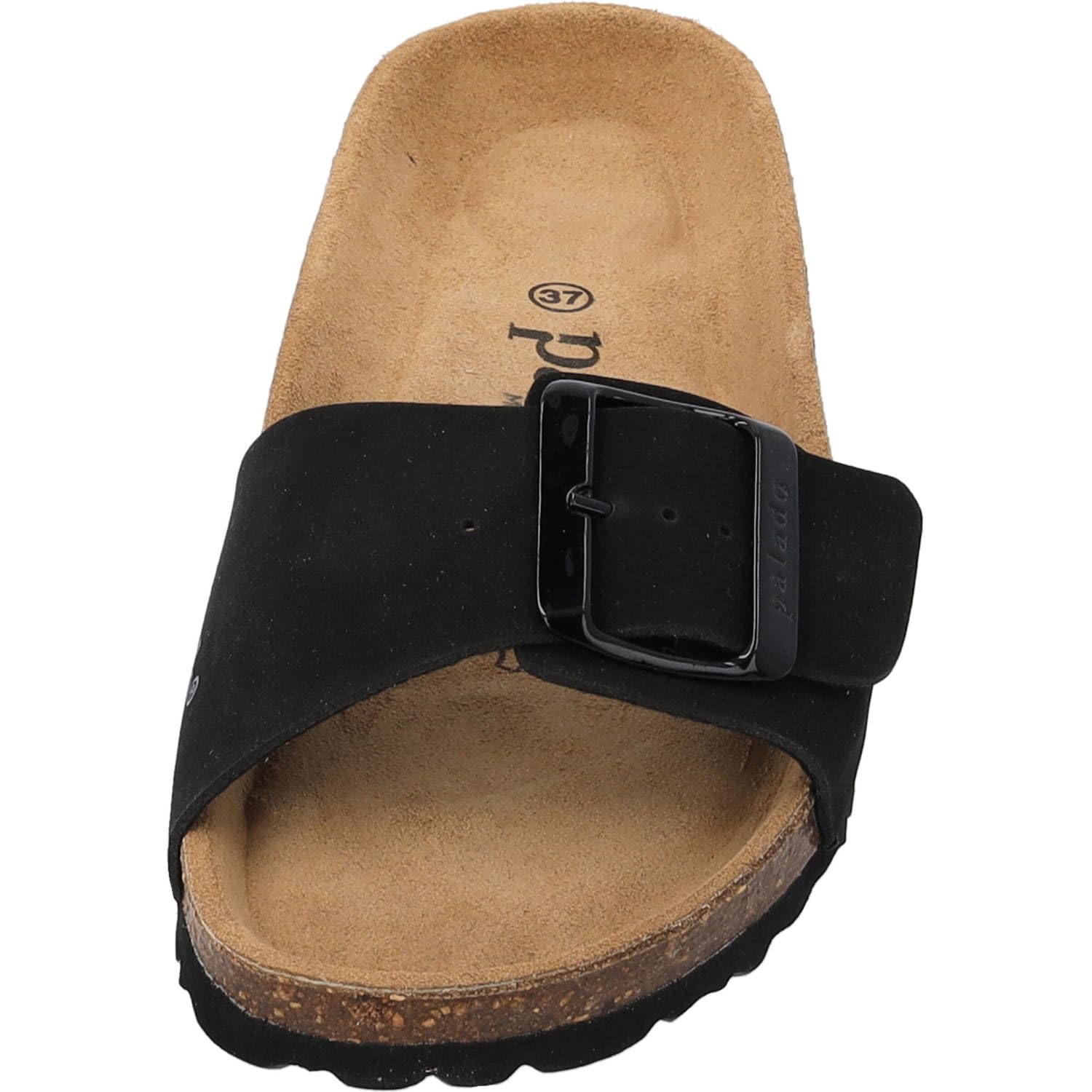 Palado Pantoletten Damen Malta EGS Haze – elegante Sandalen Made in Spain - bequeme Hausschuhe mit Kork-Fußbett - modische Sommerschuhe