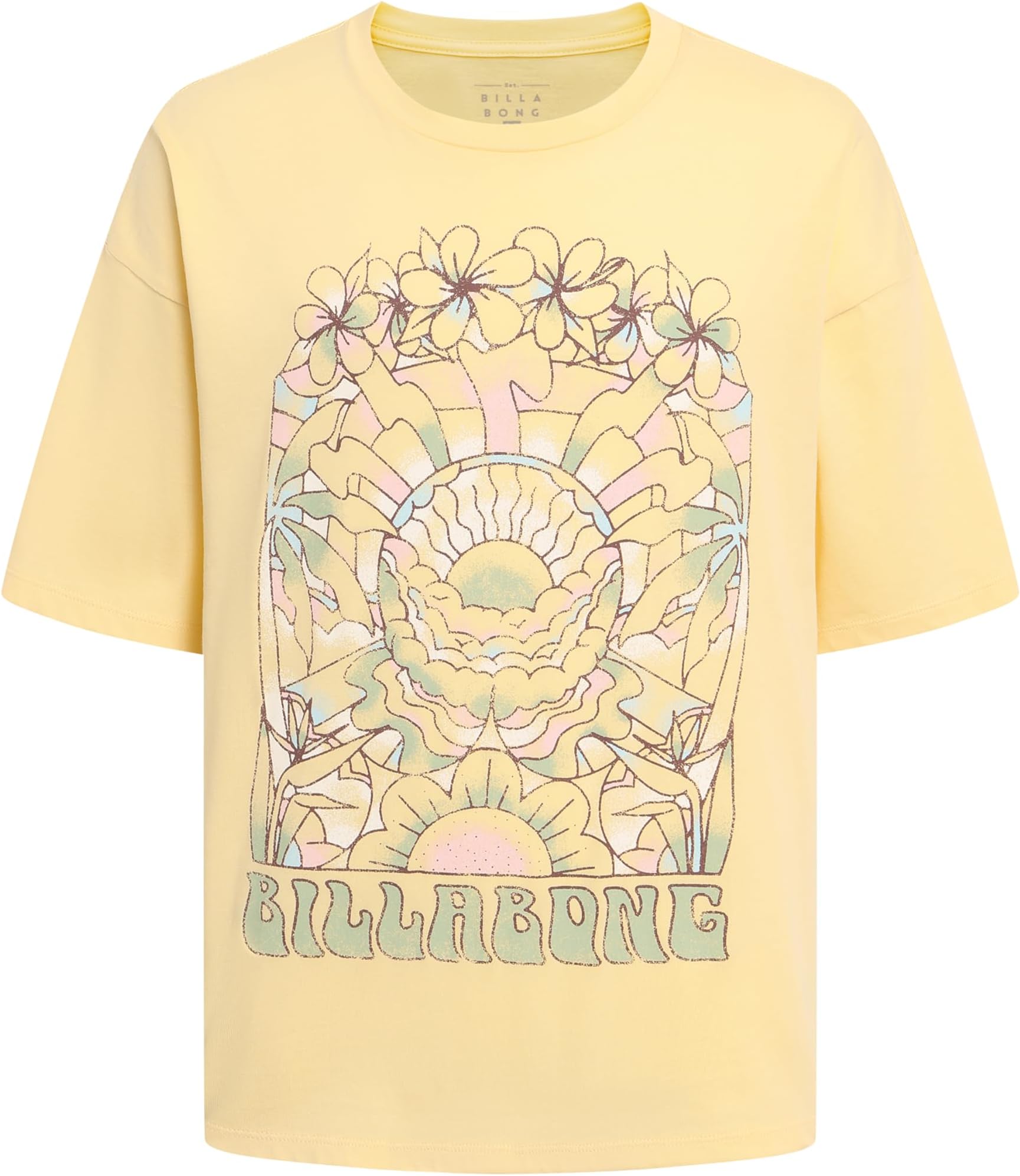 Girls' Premium Short Sleeve Oversized Fit Graphic T-Shirt