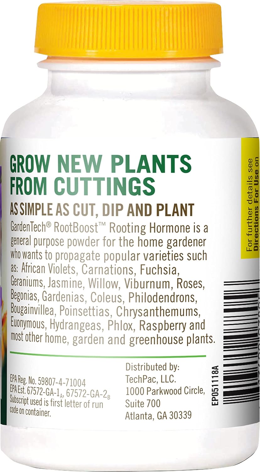 GardenTech 100538120 RootBoost Rooting Hormone Powder, 2 oz, Green
