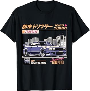 Voiture de course japonaise JDM Tokyo Japon Drift T-Shirt
