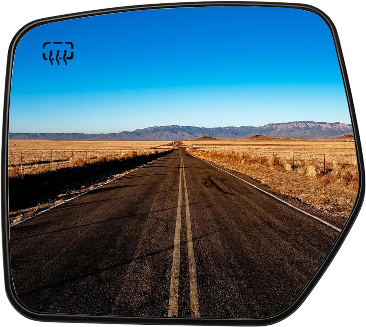 Driver Side Mirror Replacement for Jeep Compass Patriot 2007 2008 2009 2010 2011 2012 2013 2014 2015 2016 2017 - Left Side Mirror Glass, Rear View Mirrors Glass with Power Heated