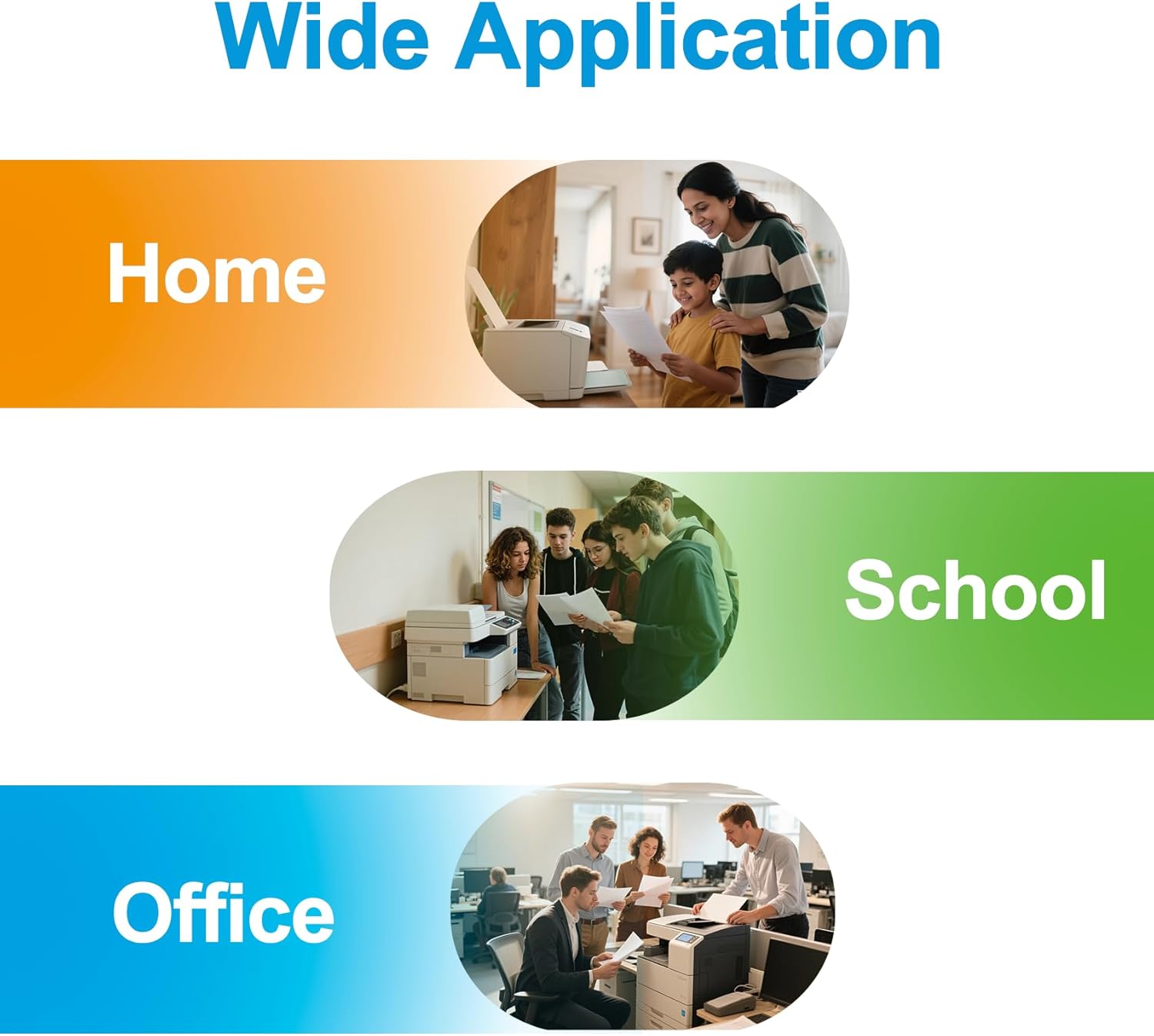 902XL Ink Cartridge Combo Pack for HP 6958 6970 Printer Compatible for HP 902 HP902 XL HP902XL to OfficeJet 6978 6968 6960 6975 6956 6961 6963 6964 6962 6950 6954 6951 Black Cyan Magenta Yellow