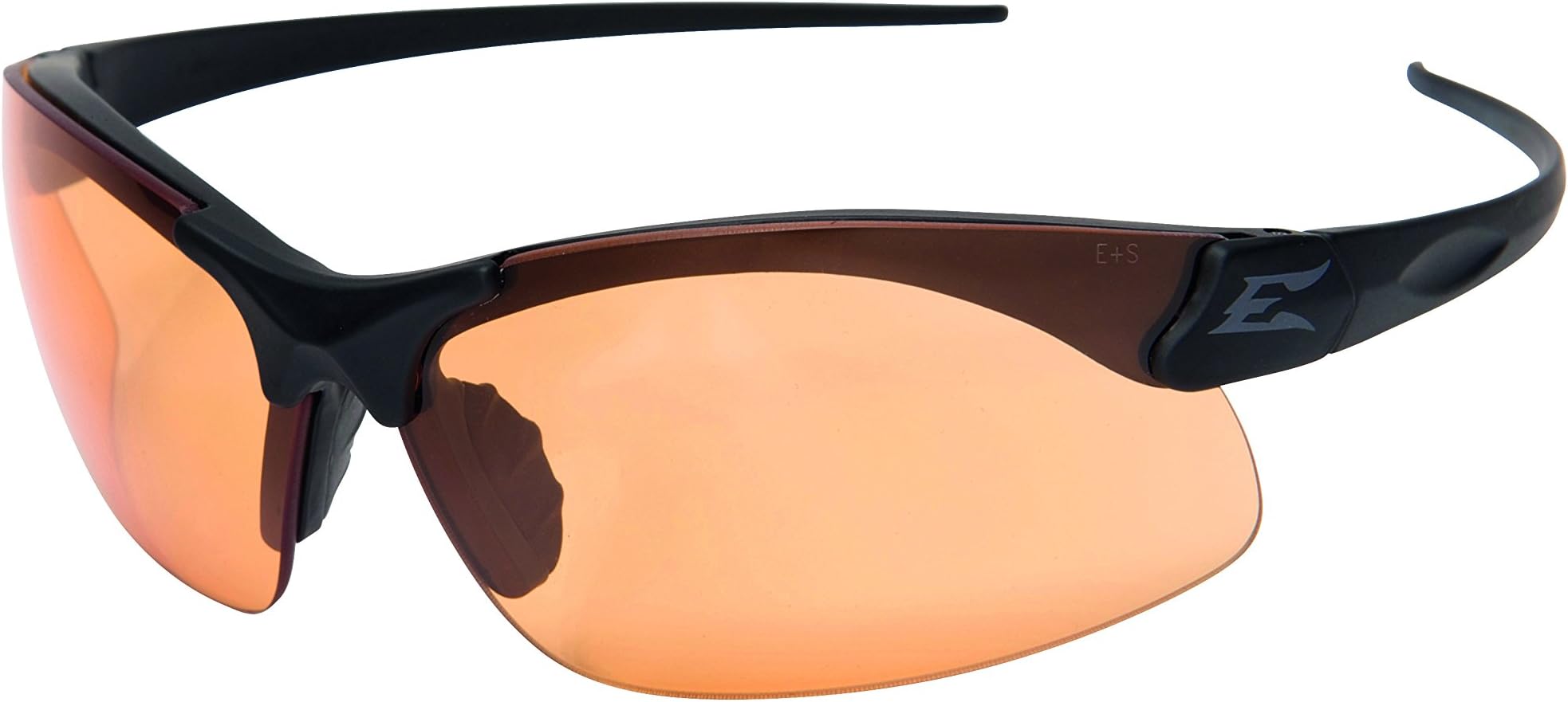 Edgeware Tactical Safety Eyewear, Sharp Edge, Matt Black, Anti-Scratch Coating, Anti-Fog Tiger's Eye Glasses