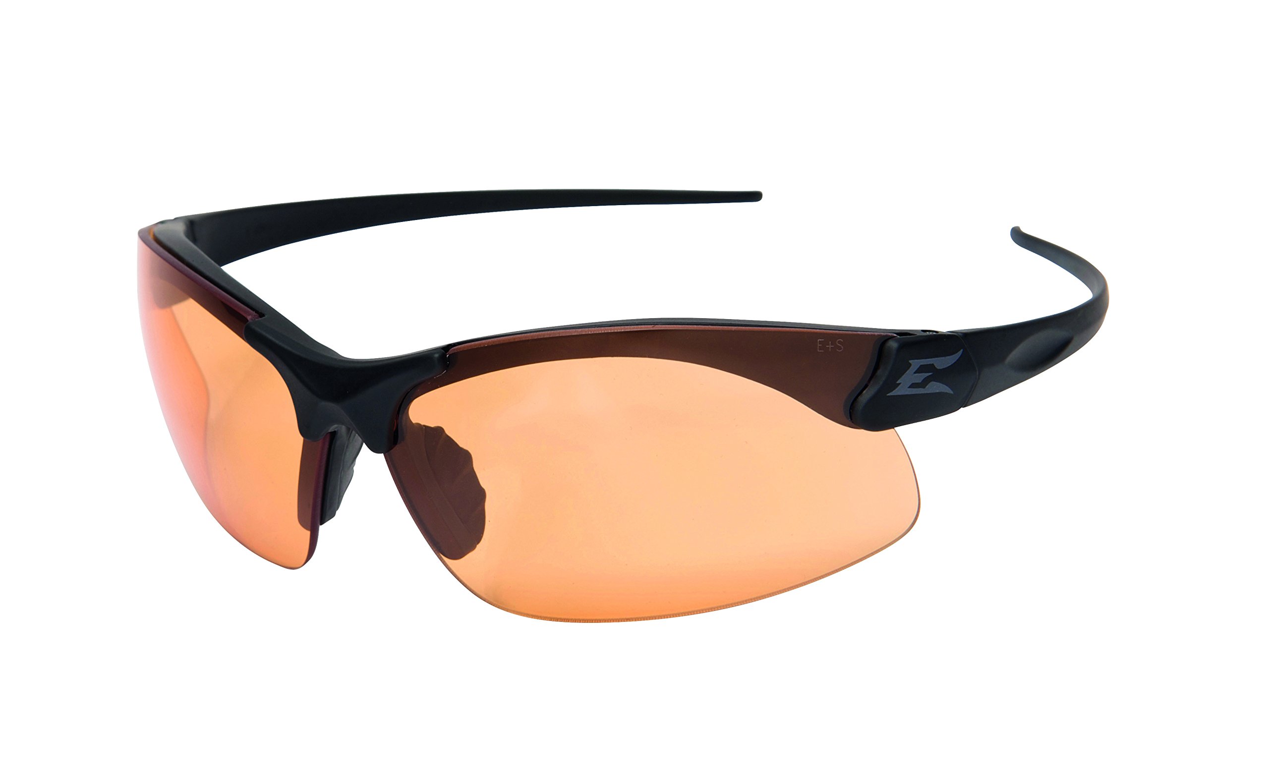 Edgeware Tactical Safety Eyewear, Sharp Edge, Matt Black, Anti-Scratch Coating, Anti-Fog Tiger's Eye Glasses