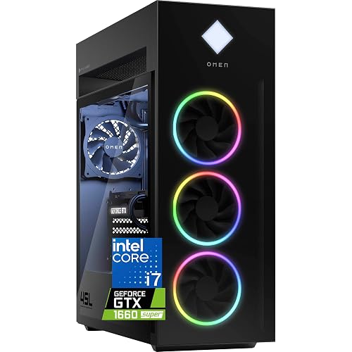 HP OMEN 45L Gaming Desktop, 64GB RAM, 2TB SSD, Intel Core i7, Liquid Cooled