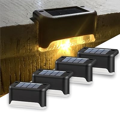 Solar Step Light (4 Pcs) .