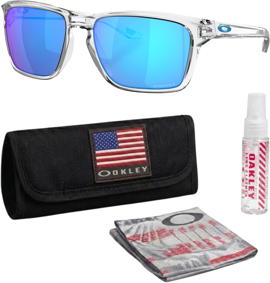 Oakley SYLAS OO9448 Gafas de sol rectangulares con kit de gafas oficial | Gafas de sol para hombre