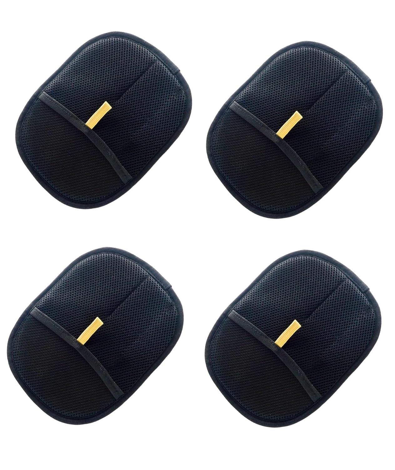 Set of 4 Pet Hair Remover Glove, Pet Hair Removal Gloves for Dogs and Cats, Gentle Massage and Efficient Hair Removal for Furniture, Clothing and Car Interiors,20 * 15cm