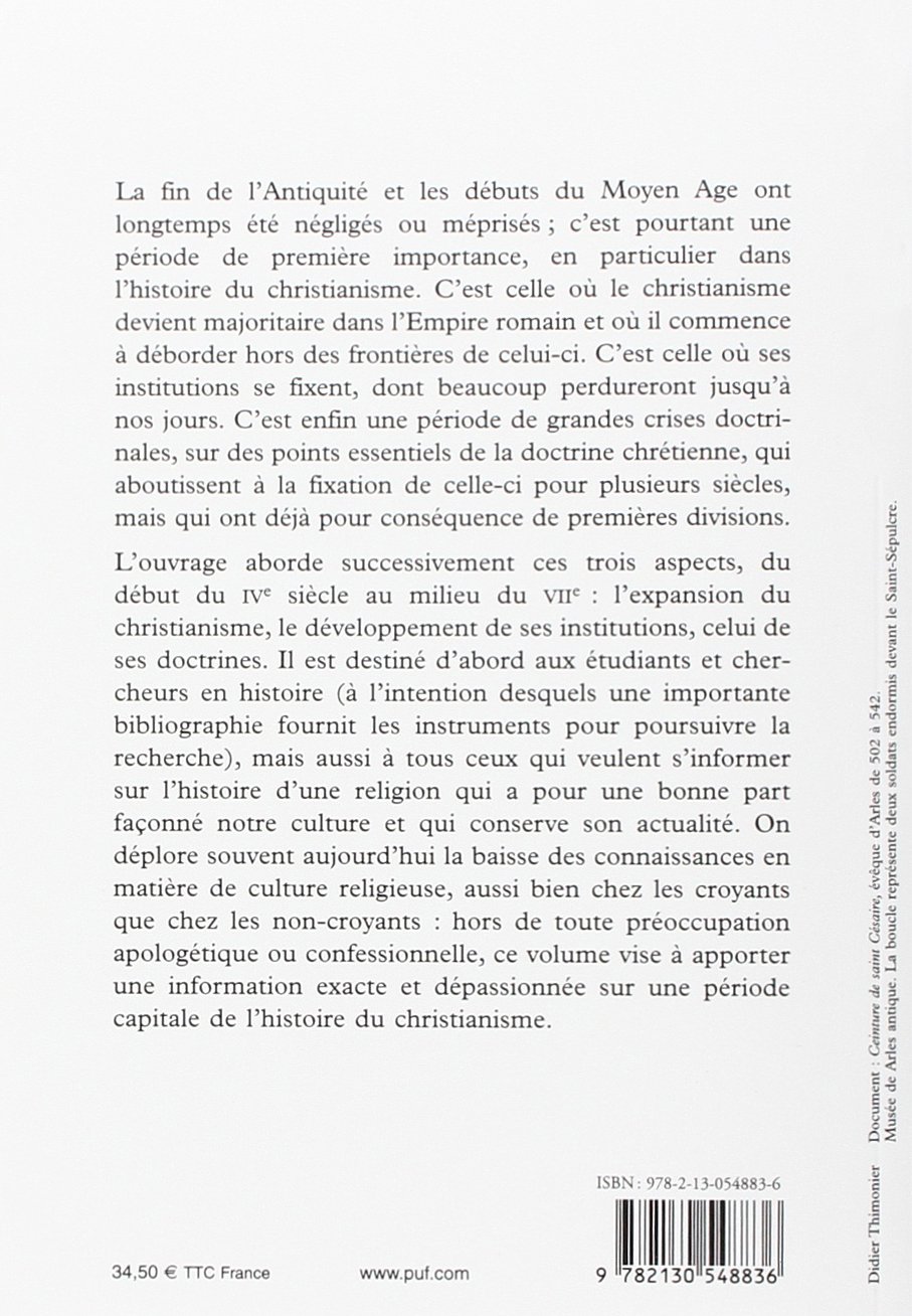 Le christianisme, de Constantin à la conquête arabe