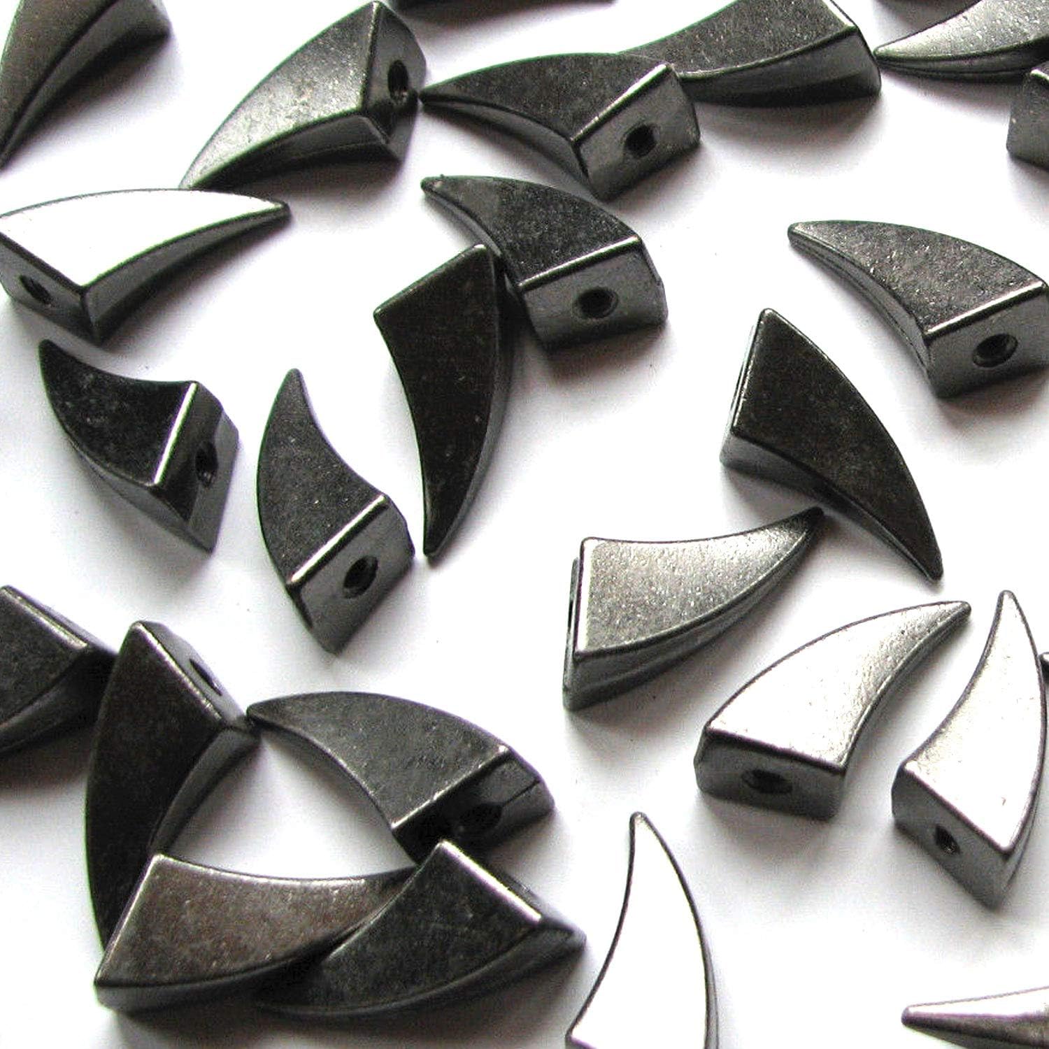 RUBYCA 17MM 50pcs Silver Color Dragon Claw Spikes and Studs Metal Screw-Back DIY Leather Crafting for Making Custom Leather Clothing