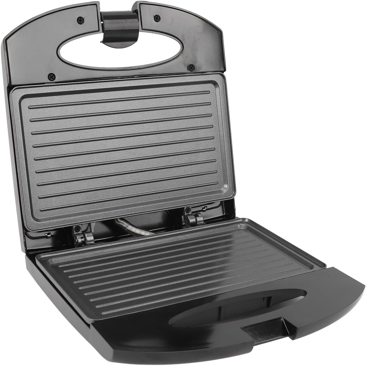 Sandwich Maker Panini Press Grill with Nonstick Plates, 800W Electric Sandwich Press Grill, Breakfast Sandwich Maker Snacks (US Plug 110V)