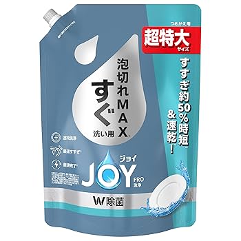 じゅん　お取り置き Amazon.co.jp: ジョイ PRO洗浄 W除菌 食器用洗剤 すぐ洗い用