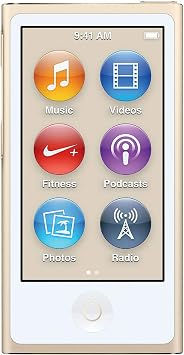 Apple Ipod Nano 7th Generation Silver 16GB Packed in Plain White Box
