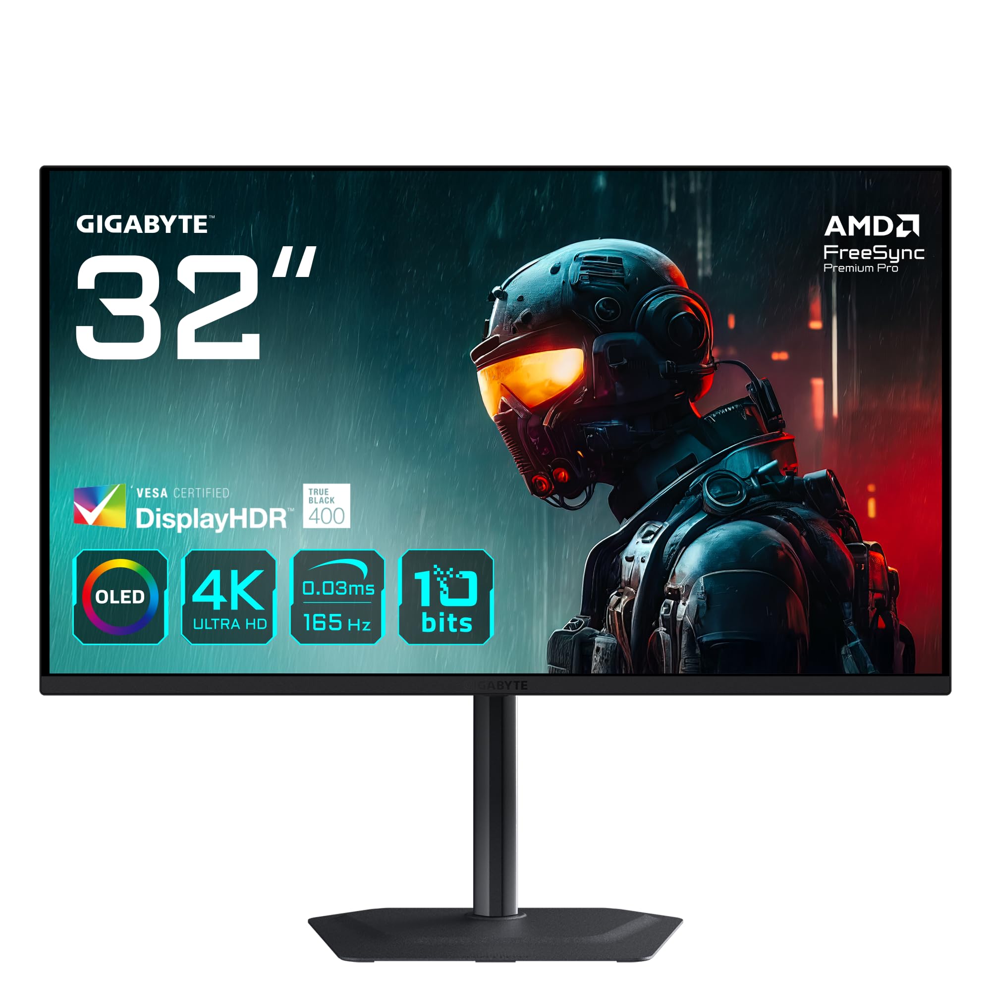 Gigabyte MO32U Monitor Gaming OLED 31,5 4K 165Hz