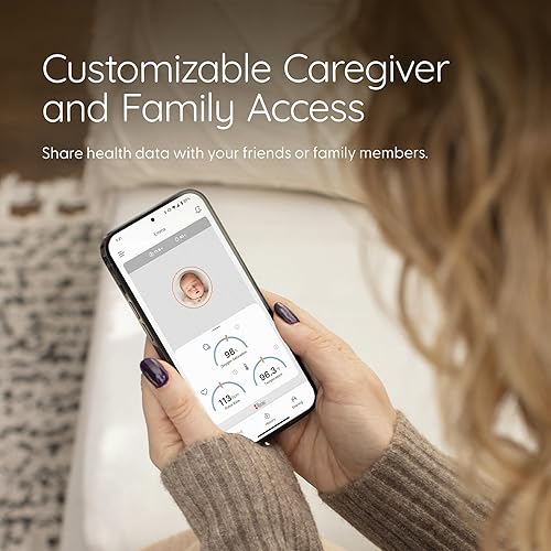 Miniatura 3 de Masimo Stork Vitals - Sistema de monitoreo de bebés en casa inteligente - Proporciona datos de salud continuos para tu bebé - Incluye Stork Boot,