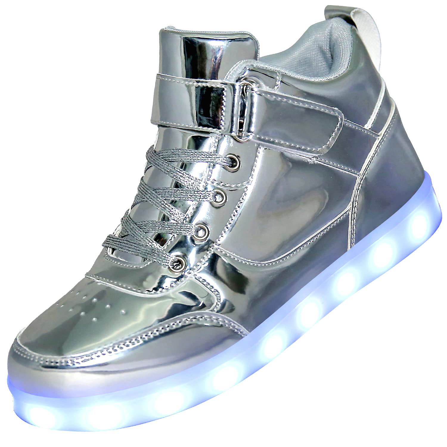 Kids Light up Shoes Led Shoes for Boys Girls USB Charging Flashing Trainers High Top Sneakers