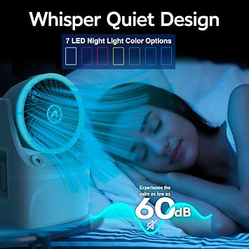 Arctic Air Ice Jet X3 Portable Air Cooler,Dual Mist Modes, Up to 8-Hour Cooling Time, 3-Speed Portable Cooler with Adjustable Airflow, USB C, LED Mood Light, Lightweight, Great for Home & Travel